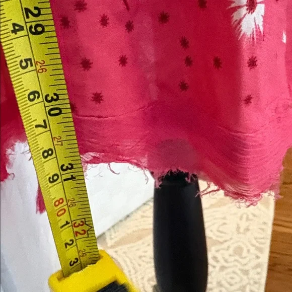 Like New- Free People Floral Sheer Mini Dress, size medium- final sale price - Picture 13 of 17